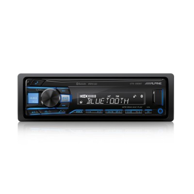 Radio con USB y Bluetooh Alpine UTE-200BT