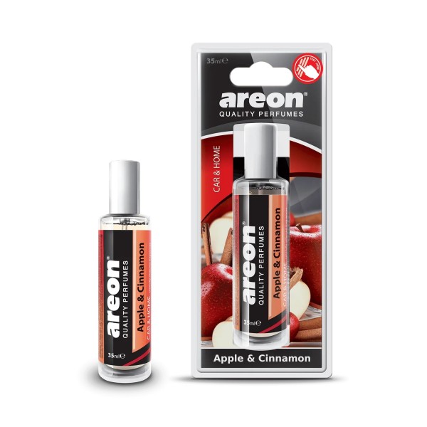 Ambientador spray AREON perfume 35ml. Manzana y canela.