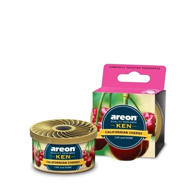 Ambientador lata AREON KEN californian cherry (piruleta)