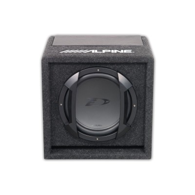 Subwoofer 8" Alpine amplificado 150w rms