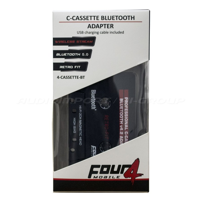 Cinta casete bluetooh y bateria Four connect