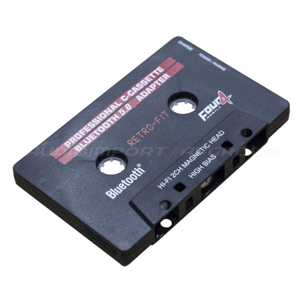 Cinta casete bluetooh y bateria Four connect