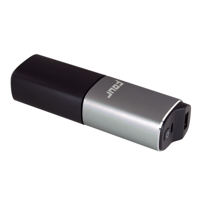 Cargador USB y powerbank 2600mah FOUR Mobile 4-USB-CLPB