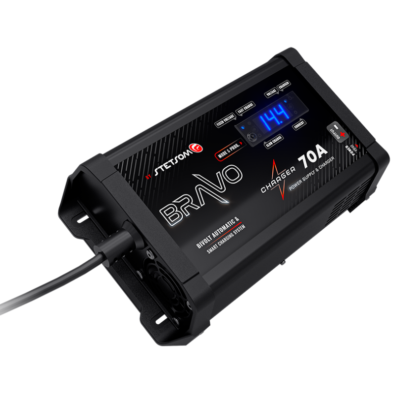 Fuente cargador Stetsom Bravo 70 amperios
