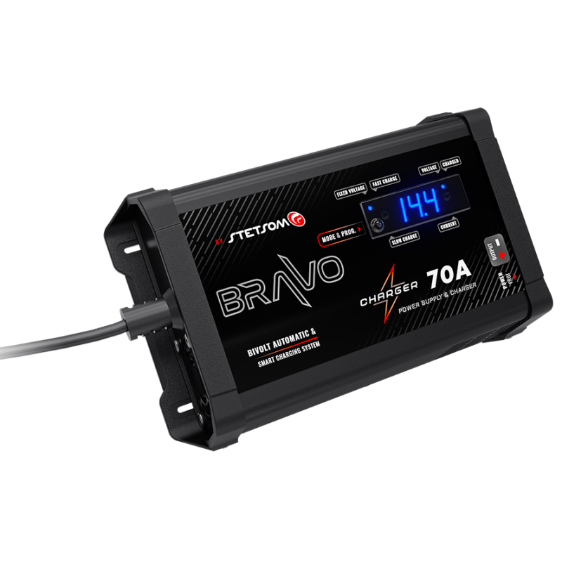 Fuente cargador Stetsom Bravo 70 amperios