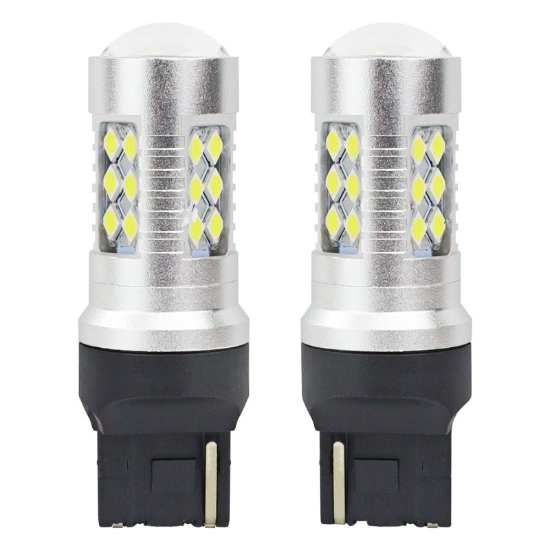 Lámparas LED Canbus 24SMD T20 7440 W21W Blanca 12V/24V