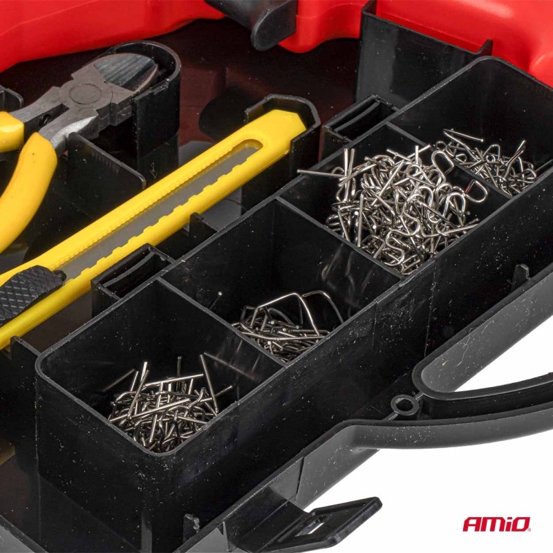 Soldador de grapas para plástico 200 piezas