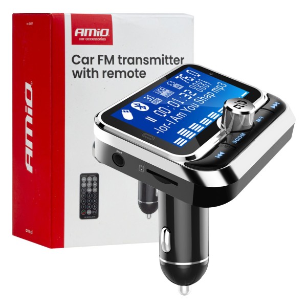Transmisor FM y Bluetooh USB-A 12V 24V