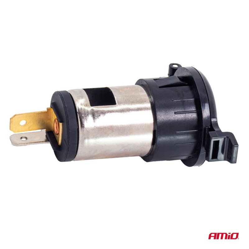 Toma de mechero adicional con tapa 250W 12V y 24V