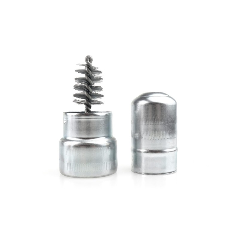 Cepillo metálico para limpieza de bornas