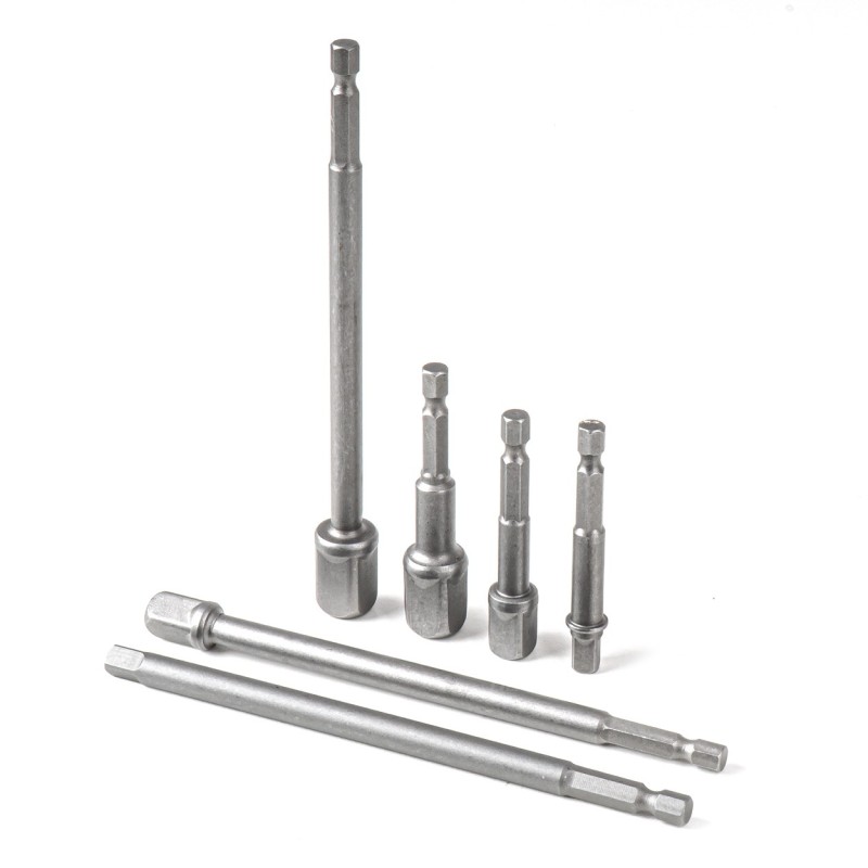 Adaptadores hexagonales HEX 1/4" 3/8" 1/2"