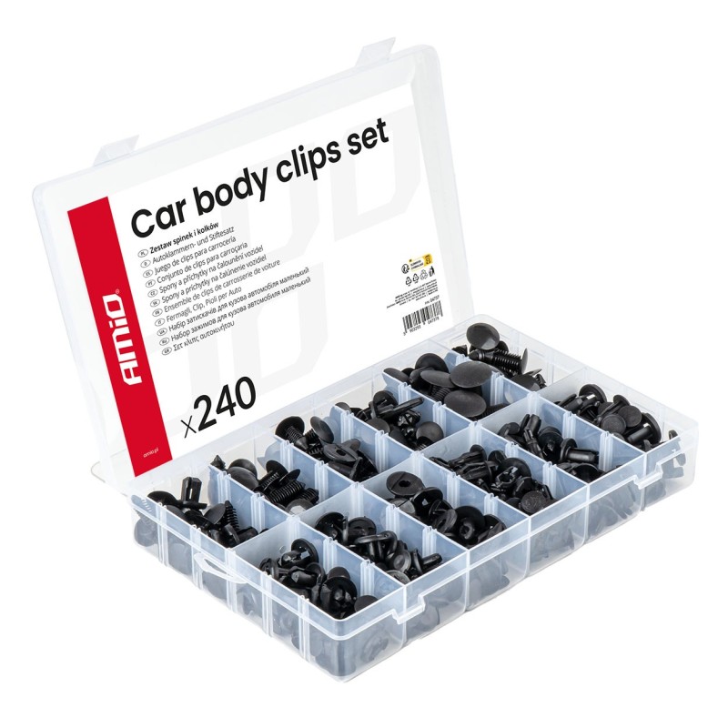 Grapas carrocería y montaje 240 piezas