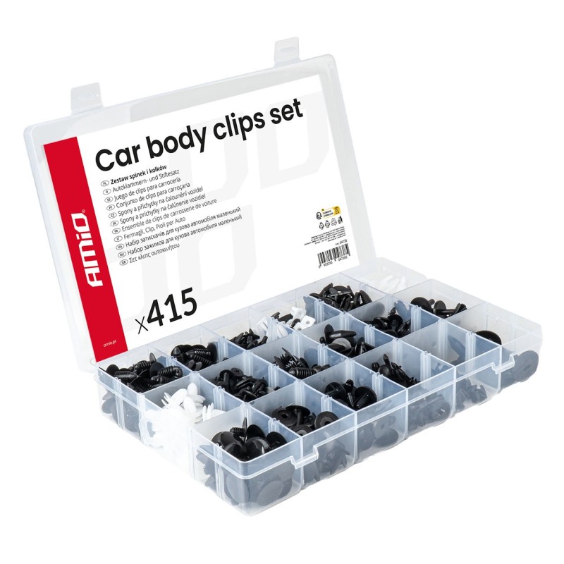 Grapas carrocería y montaje 415 piezas