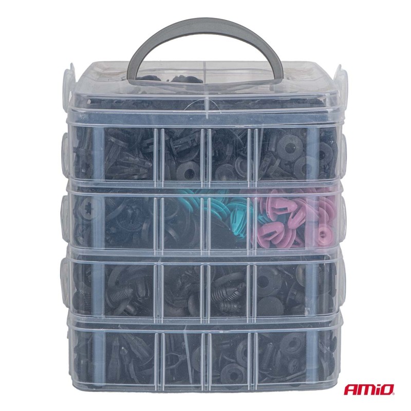 Grapas carrocería y montaje con herramientas 1211 piezas