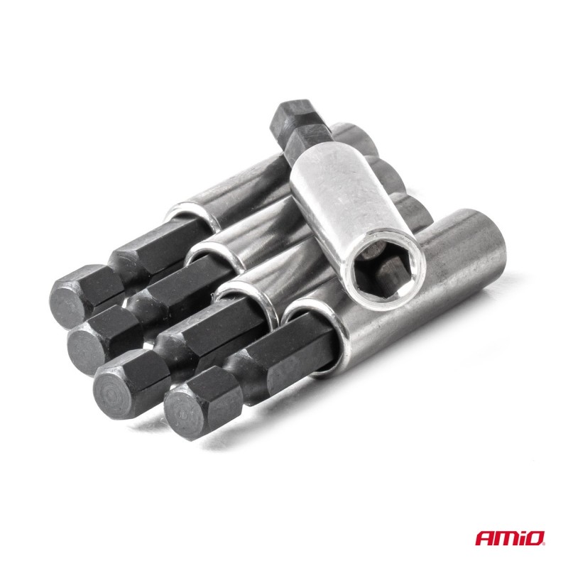 Juego de portapuntas magnéticos 5 und.