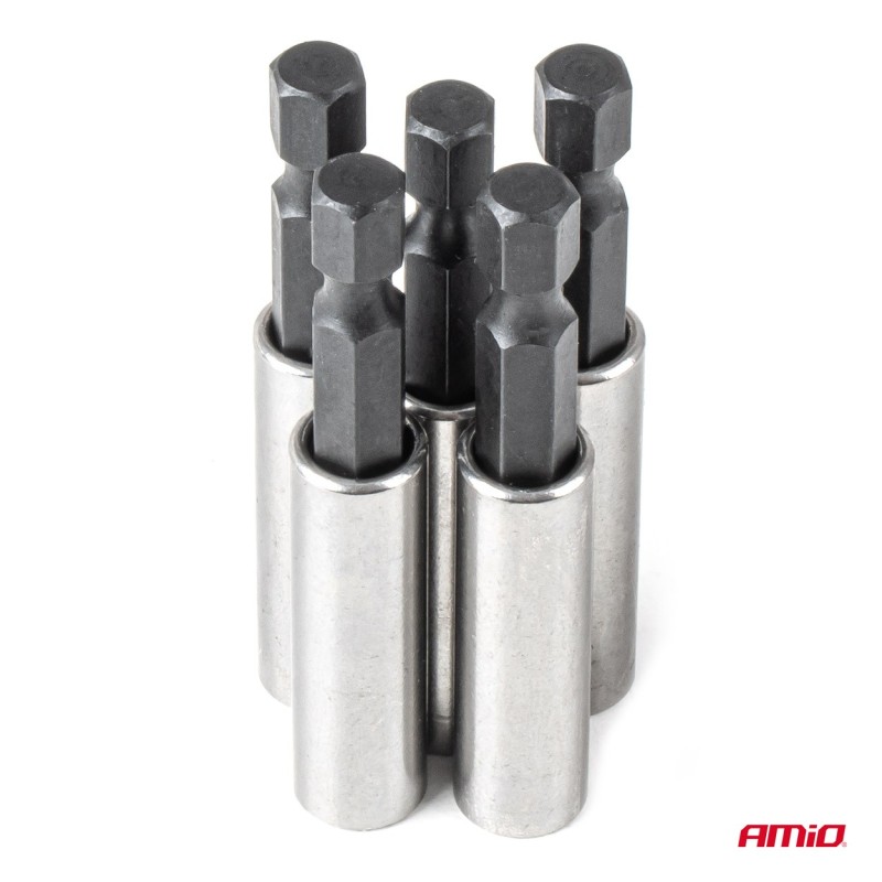 Juego de portapuntas magnéticos 5 und.