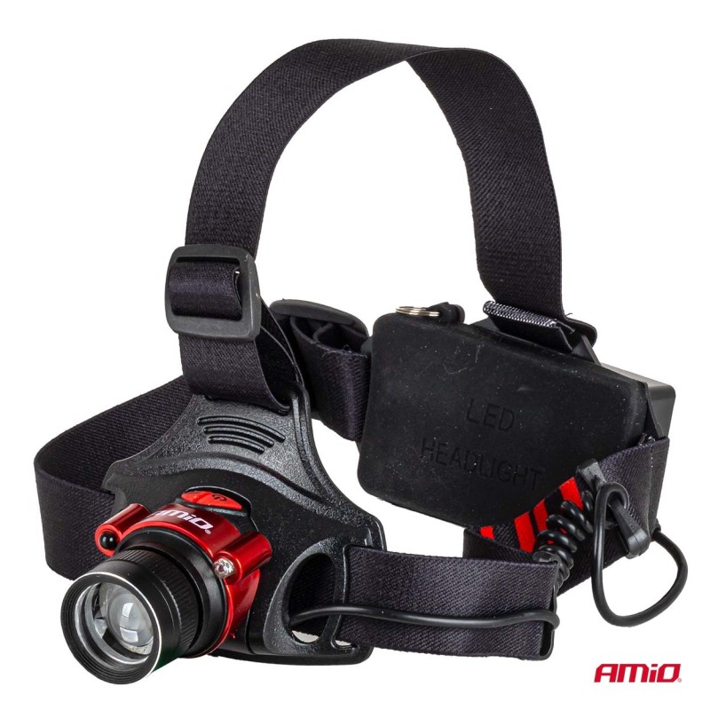 Linterna de cabeza LED T6 bateria 3600mAh