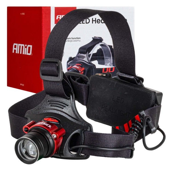 Linterna de cabeza LED T6 bateria 3600mAh