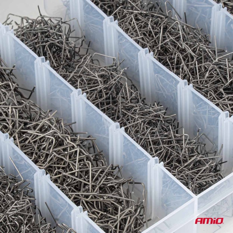 Grapas para soldadura de plástico 3000 piezas