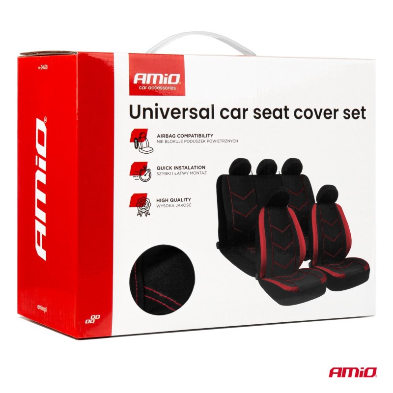 Juego de fundas universales delanteras y traseras 5 plazas SC-20