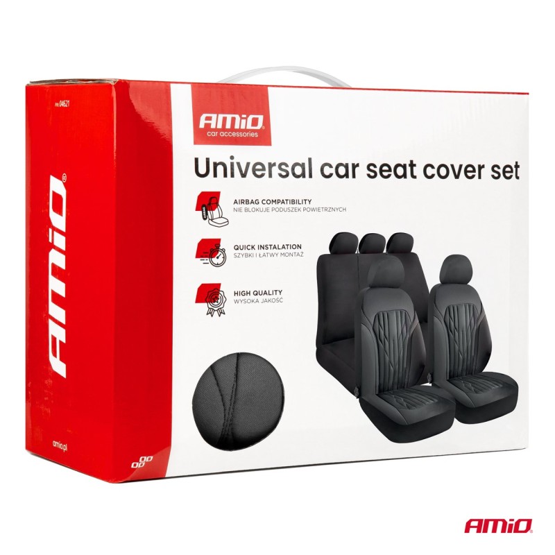 Juego de fundas universales delanteras y traseras 5 plazas SC-21