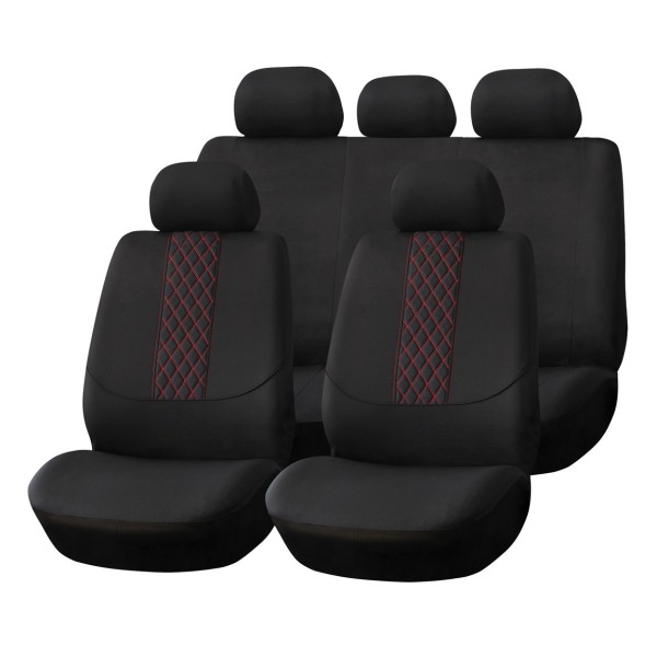 Juego de fundas universales delanteras y traseras 5 plazas SC-03