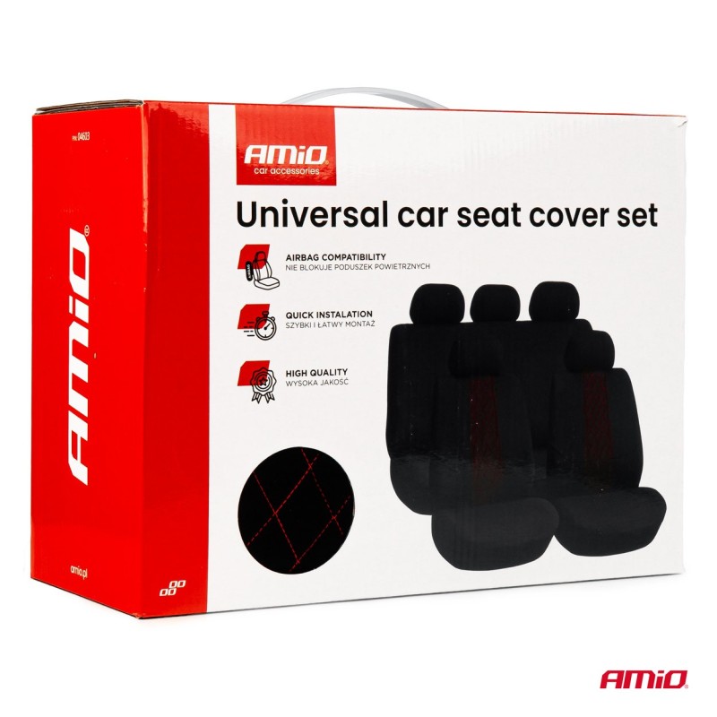 Juego de fundas universales delanteras y traseras 5 plazas SC-03