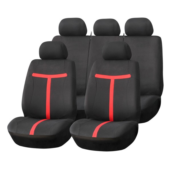 Juego de fundas universales delanteras y traseras 5 plazas SC-07