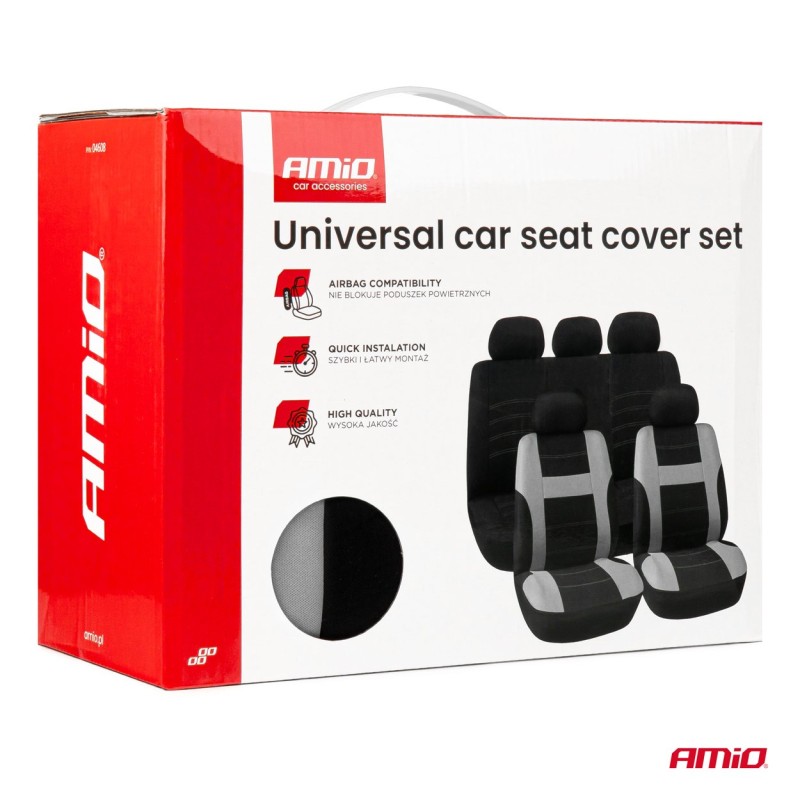 Juego de fundas universales delanteras y traseras 5 plazas SC-08