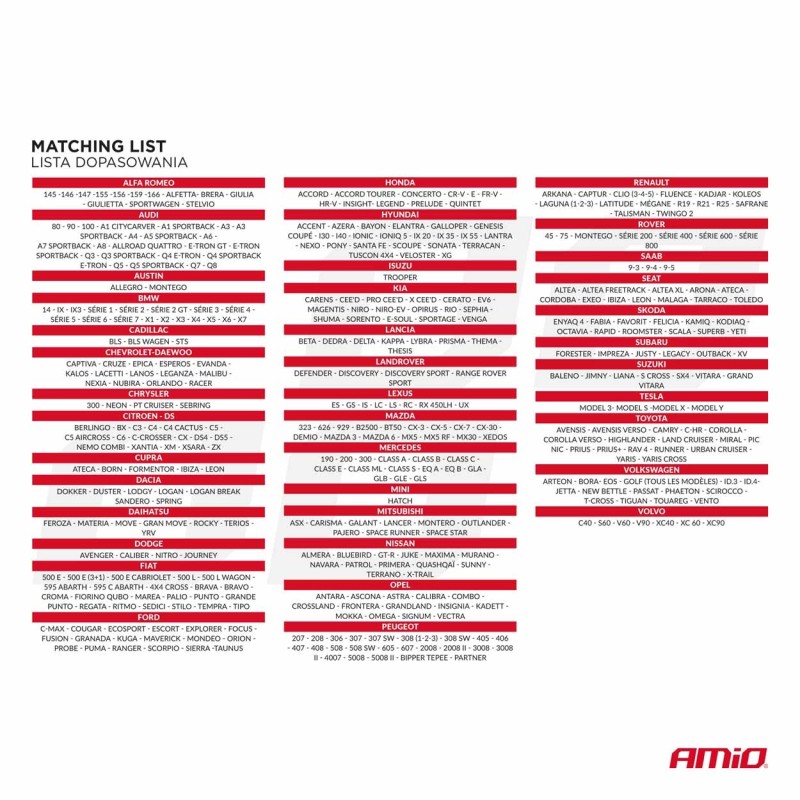 Juego de fundas universales delanteras y traseras 5 plazas SC-09