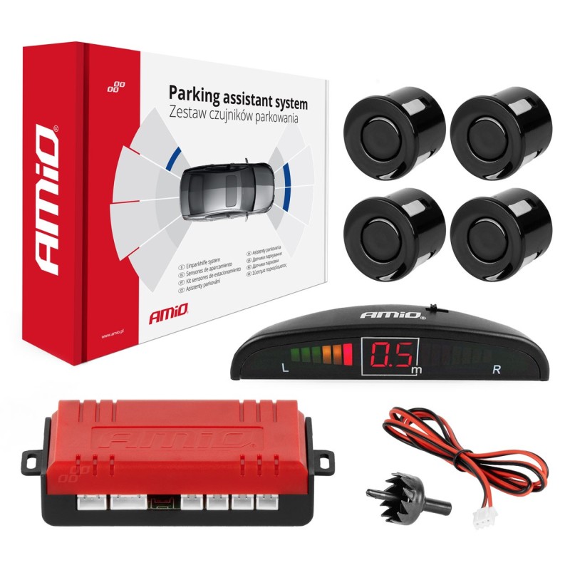 Sensores de Aparcamiento LED 4 sensores