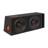 Caja subwoofer 2x12" 1400w/700rms 2ohm Gas audio