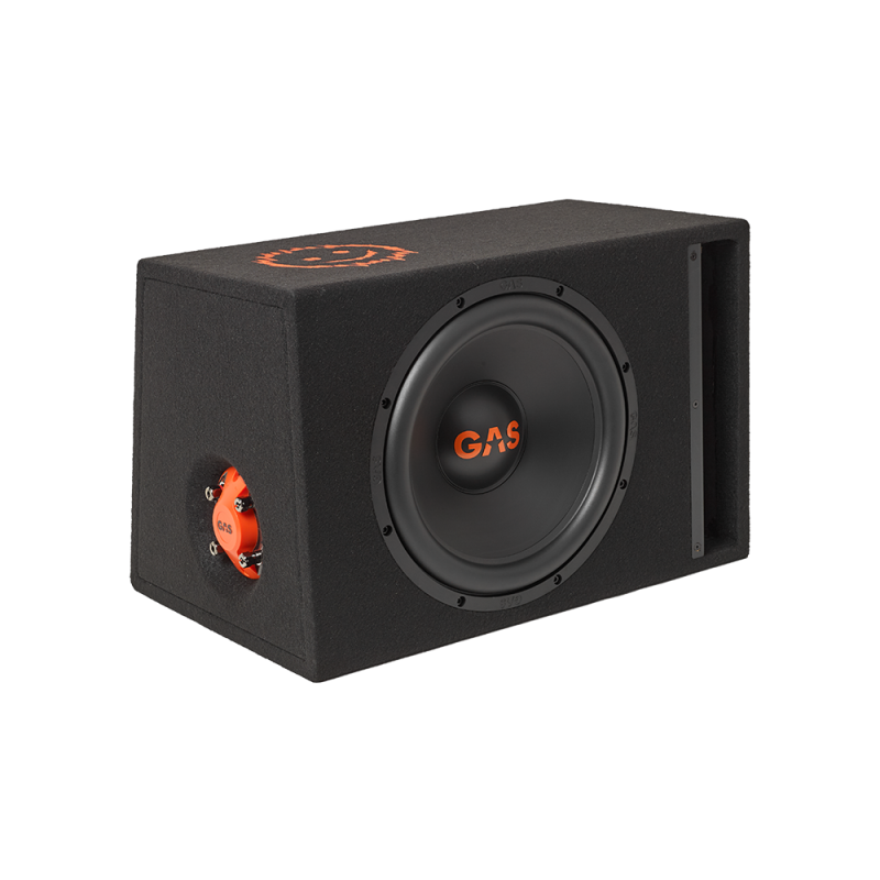 Caja subwoofer 12" 700w/350rms 2ohm Gas audio