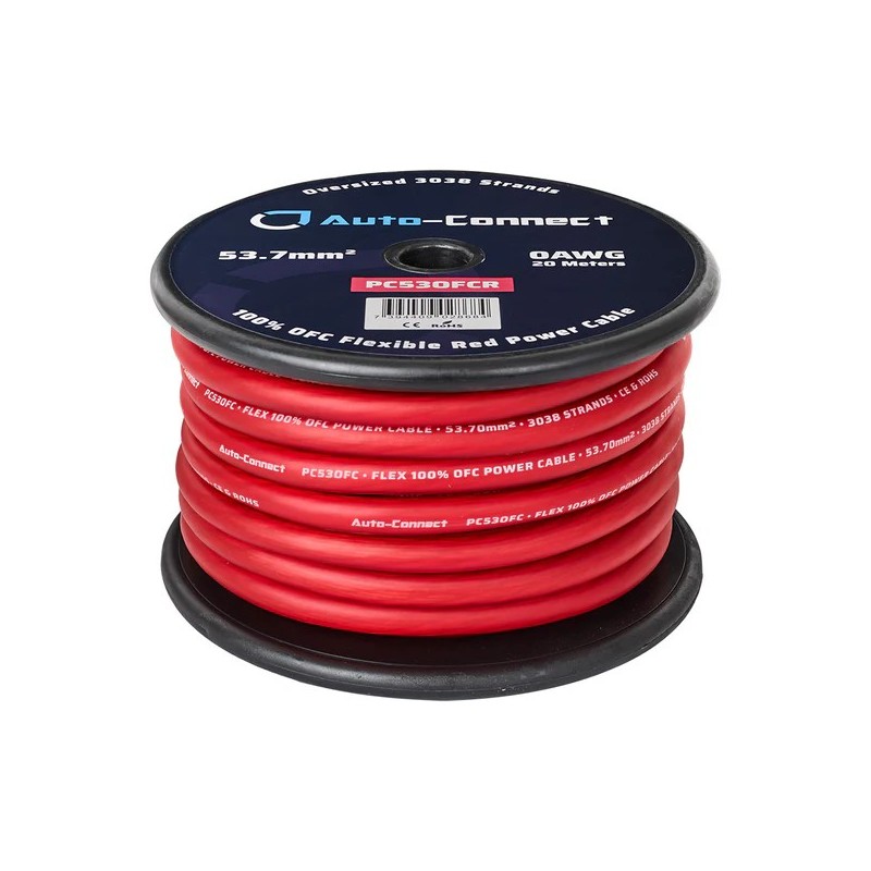 Cable alimentación 53,7 mm² 100% cobre OFC