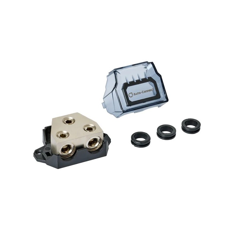 Distribuidor de corriente negativo 3 vías Auto-connect