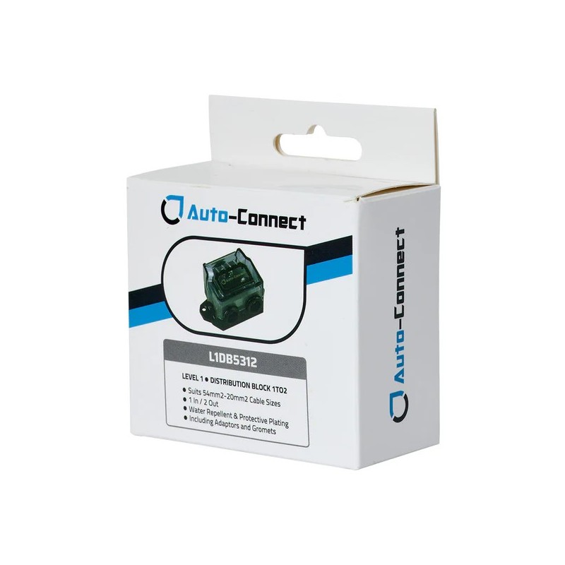 Distribuidor de corriente negativo 3 vías Auto-connect