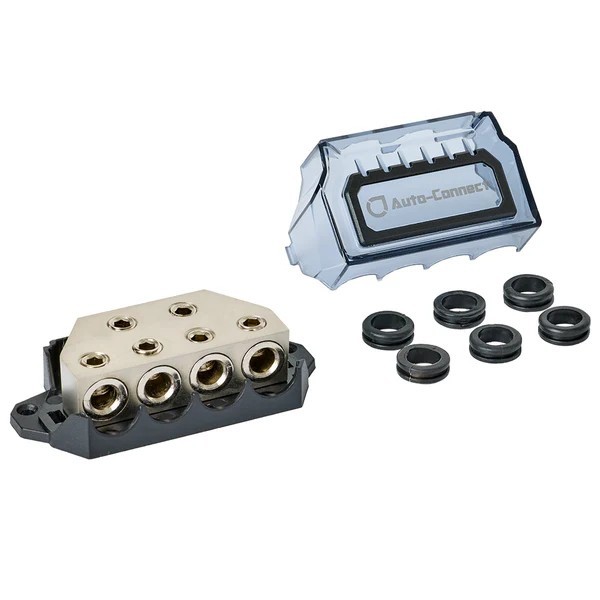 Distribuidor de corriente negativo 6 vías Auto-connect