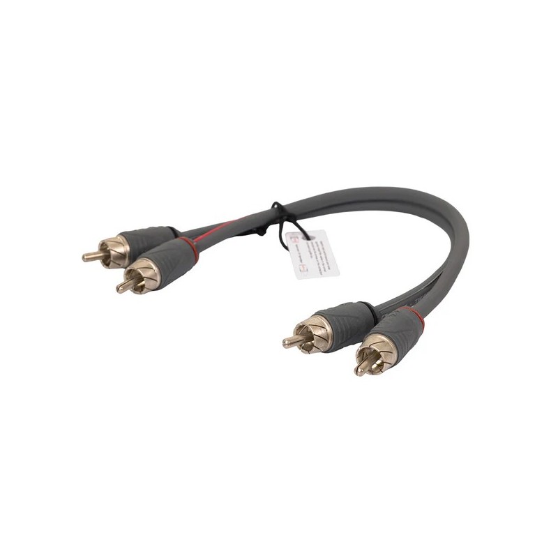 Cable RCA 25 cm cobre OFC Auto-connect