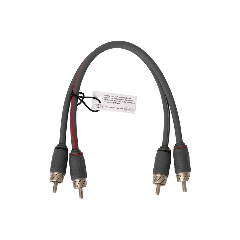 Cable RCA 25 cm cobre OFC Auto-connect
