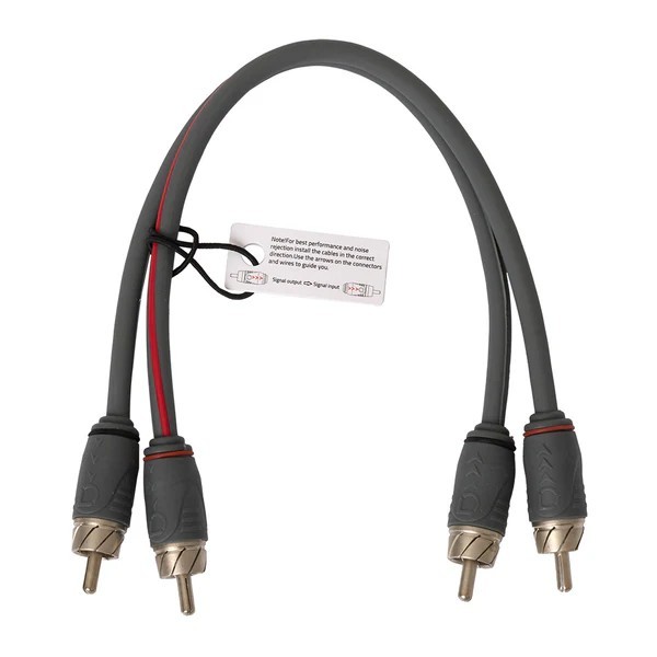 Cable RCA 25 cm cobre OFC Auto-connect