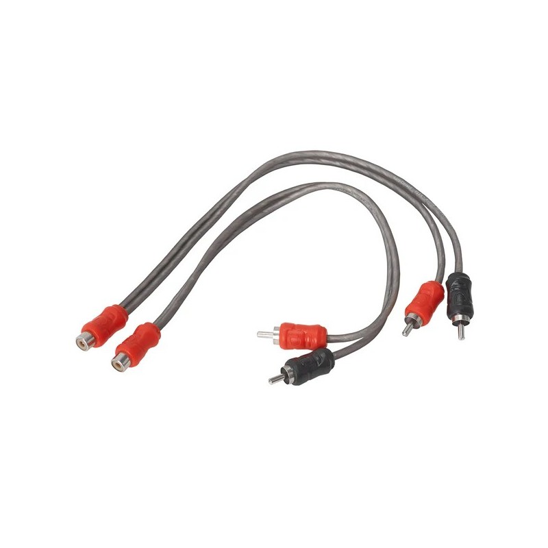 Cable RCA "Y" 2 machos y 1 hembra Auto-connect