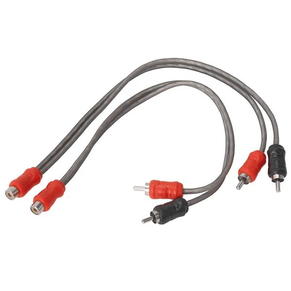Cable RCA "Y" 2 machos y 1 hembra Auto-connect