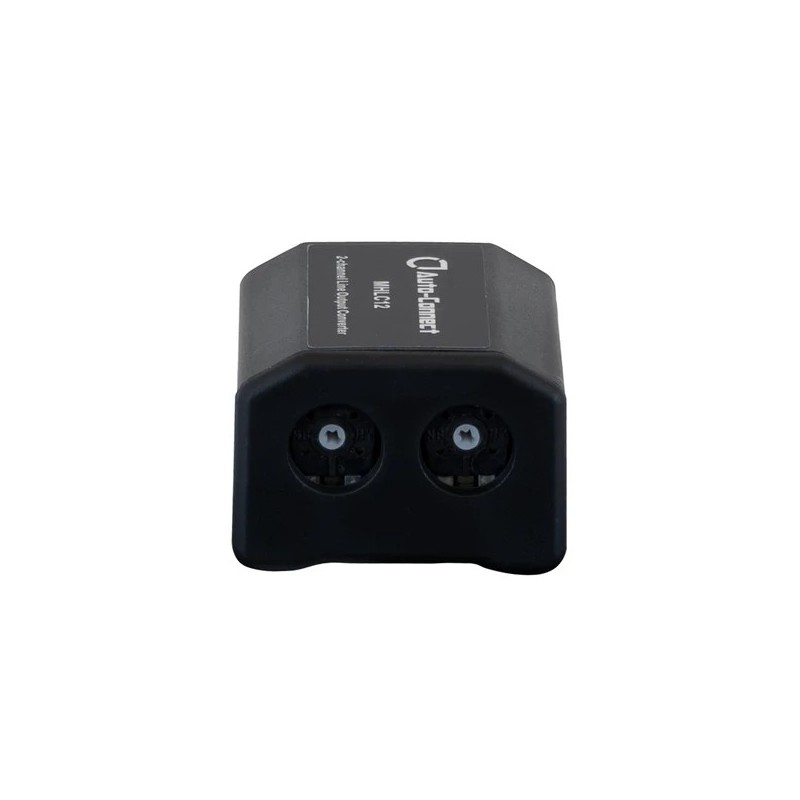 Conversor de altavoces a RCA 2 vias 40w rms Auto-connect