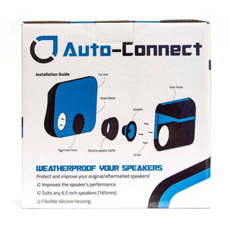 Kit deflectores altavoces 6,5" Auto-connect
