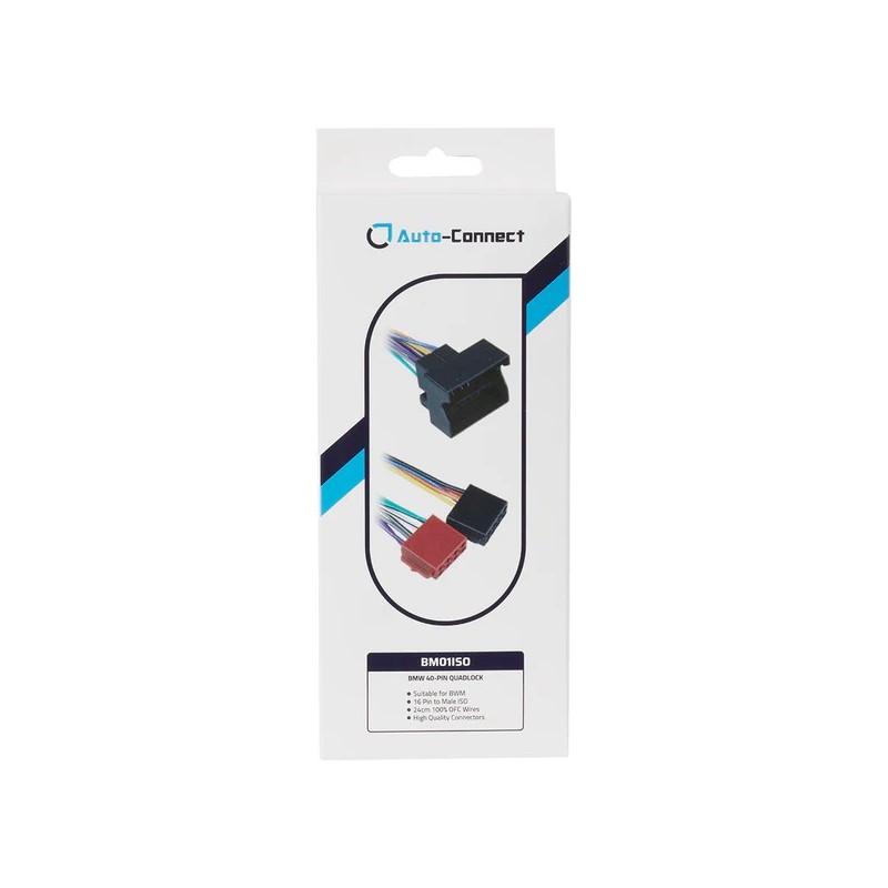 Adaptador FAKRA a ISO de 40 pines Auto-connect