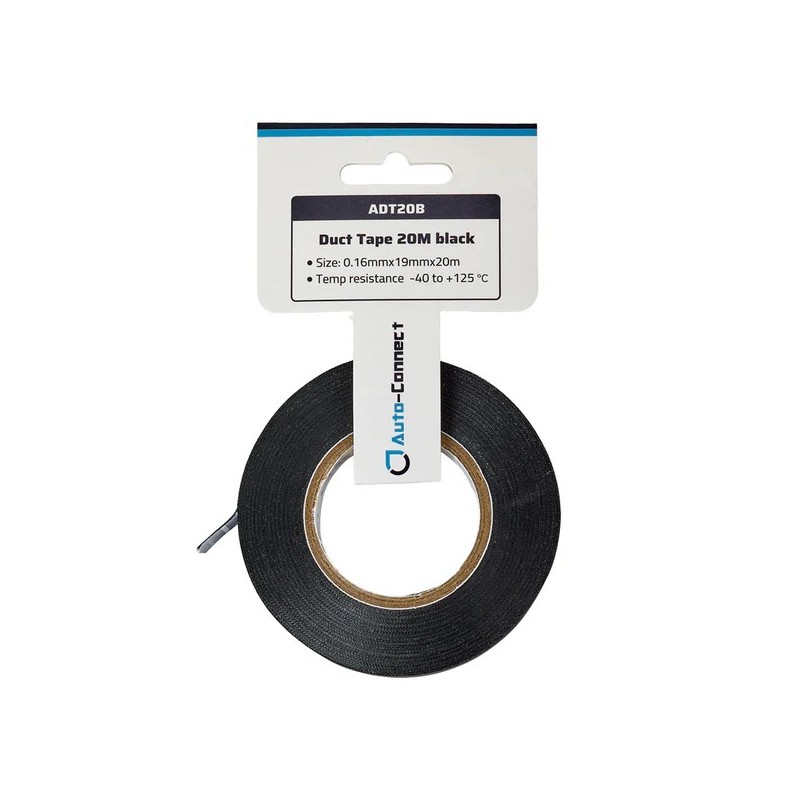 Cinta aislante de tela -40°C a +125°C 19 mm 20 mts.