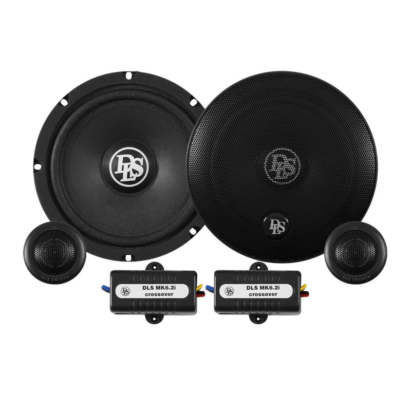 Kit de 2 vias separadas 6.5" 55w rms DLS