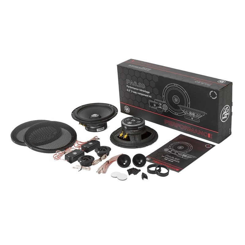 Kit de 2 vias separadas 6.5" 60w rms DLS PA620