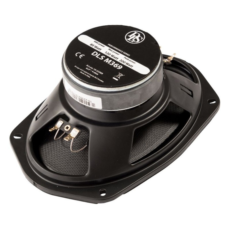 Altavoces 3 vias 6x9" 80w rms DLS M369