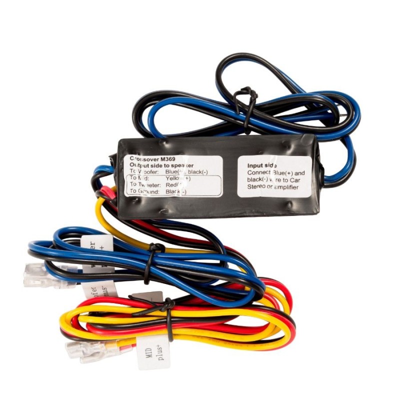 Altavoces 3 vias 6x9" 80w rms DLS M369